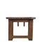 Rustic Solid Dining Table and Chairs, Rajasthan, India, Set of 11 5