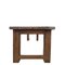 Rustic Solid Dining Table and Chairs, Rajasthan, India, Set of 11, Image 5