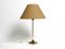 Large Acrylic Glass and Brass Table Lamp by Vereinigte Werkstätten, 1970s, Image 1