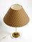 Large Acrylic Glass and Brass Table Lamp by Vereinigte Werkstätten, 1970s, Image 4