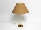 Large Acrylic Glass and Brass Table Lamp by Vereinigte Werkstätten, 1970s, Image 19