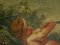 French Artist, Cherubs, 18th Century, Large Oil on Canvas Paintings, Set of 2 17