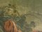Französischer Künstler, Engel, 18. Jh., Große Öl auf Leinwand Gemälde, 2er Set 6