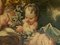 French Artist, Cherubs, 18th Century, Large Oil on Canvas Paintings, Set of 2 18