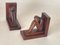 Art Deco Bird Book Ends, France, 1940s, Set of 2 7