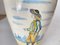 19th Century French Hand-Painted Faience Vase by Henriot Quimper, Image 6