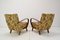 Model H-410 Armchairs attributed to Jindrich Halabala, 1950s, Set of 2 16