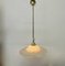 Lámpara colgante en forma de remolino de cristal de Murano, años 70, Imagen 8