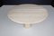 Large Round Travertine Dining or Centre Table, Italy, 1970s, Image 7