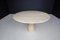 Large Round Travertine Dining or Centre Table, Italy, 1970s 16