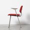 Red Ahrend Chair attributed to Friso Kramer for Ahrend De Cirkel, 1970s, Image 4