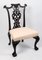 Chippendale Style Dining Chairs and Armchair, 19th Century, Set of 4, Image 10