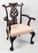 Chippendale Style Dining Chairs and Armchair, 19th Century, Set of 4 7