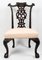 Chippendale Style Dining Chairs and Armchair, 19th Century, Set of 4, Image 5