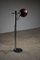 Chrome & Bordeaux Floor Lamp by Enrique Franch for Metalerte, 1970s, Image 9