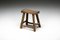 Rustic Travail Populaire Stool, France, Early 20th Century, Image 4