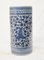 Chinese Blue and White Porcelain Urn or Umbrella Stand 2