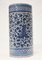 Chinese Blue and White Porcelain Urn or Umbrella Stand 5