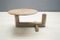 Vintage Double Revolving Marble Coffee Table 7