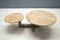 Vintage Double Revolving Marble Coffee Table 6