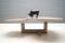 Vintage Double Revolving Marble Coffee Table, Image 3