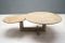 Vintage Double Revolving Marble Coffee Table 5