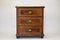 19th Century Biedermeier Nutwood Chest of Drawers with Micro-Inlays, 1850s 2