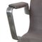 Oxford Stuhl aus Grauem Alcantara Stoff von Arne Jacobsen, 1980er 10