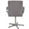 Oxford Chair in Grey Alcantara Fabric by Arne Jacobsen, 1980s 3