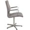 Oxford Chair in Grey Alcantara Fabric by Arne Jacobsen, 1980s 2