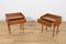 Dänische Mid-Century Teak Nachttische, 1960er, 2er Set 6