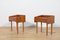 Tables de Chevet Mid-Century en Teck, Danemark, 1960s, Set de 2 3