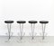 Bar Stool by Piet Hein for Fritz Hansen, Set of 4 1