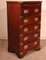 Campaign Style Chest of Drawers in Mahogany, Image 5