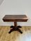 Antique William IV Rosewood Card Table, 1830s, Image 1