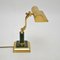 Vintage French Art Deco Desk Lamp in Brass and Marble, 1950 11