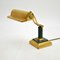 Vintage French Art Deco Desk Lamp in Brass and Marble, 1950 5