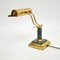 Vintage French Art Deco Desk Lamp in Brass and Marble, 1950 6