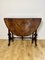 Antique Victorian Burr Walnut Inlaid Sutherland Table, 1880s 8