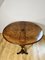 Antique Victorian Burr Walnut Inlaid Sutherland Table, 1880s 6