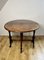 Antique Victorian Burr Walnut Inlaid Sutherland Table, 1880s 14