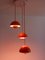 Lampes à Suspension Flowerpot par Verner Panton pour Louis Poulsen, Set de 3 1