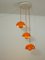 Flowerpot Pendant Lights by Verner Panton for Louis Poulsen, Set of 3 5