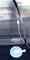 Große deutsche Vintage Bogenlampe mit verchromtem Rahmen, cremeweißem Fuß auf verchromter Grundplatte & cremeweißem Original Plastikschirm von Sölken, 1960er 4
