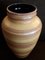 Vintage German Ceramic Vase from the 70s with Yellow -Brown Glaze from Bay, 1970s 2