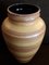Vintage German Ceramic Vase from the 70s with Yellow -Brown Glaze from Bay, 1970s, Image 2
