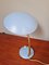 Blue Sky Lacquered Metal Lamp, 1960s 3