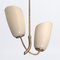 Pendant Light with 2 Shades, 1950s, Image 7