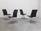 Sedie girevoli Oxford di Arne Jacobsen per Fritz Hansen, anni '60, set di 4, Immagine 8