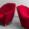 Velvet Armchair by Ico & Luisa Parisi, 1950s, Set of 2 5